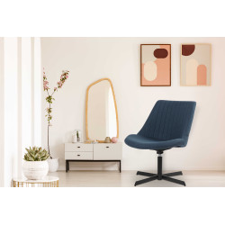 Chaise longue Granby, bleue
