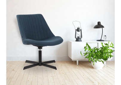 Sedia da Lounge Granby blu