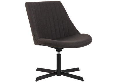 Sedia da Lounge Granby grigio scuro