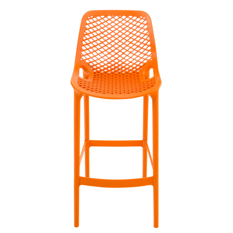 Ensemble de 2 tabourets de bar Air orange