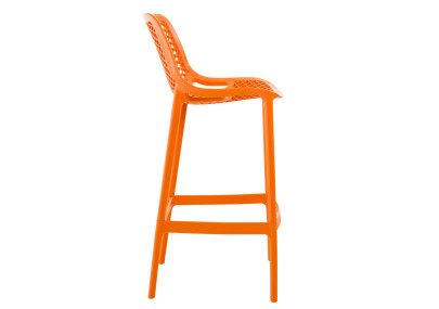 Lot de 2 tabourets de bar Air, orange
