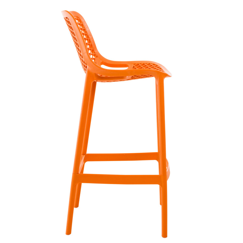 Lot de 2 tabourets de bar Air, orange
