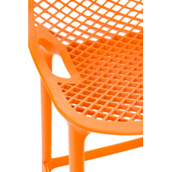 Lot de 2 tabourets de bar Air, orange