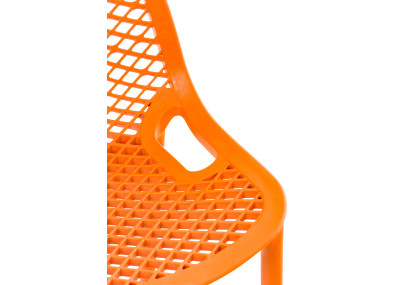 Lot de 2 tabourets de bar Air, orange