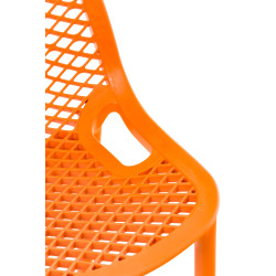 Lot de 2 tabourets de bar Air, orange