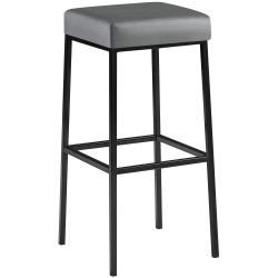 Tabouret de bar Montréal B85 gris