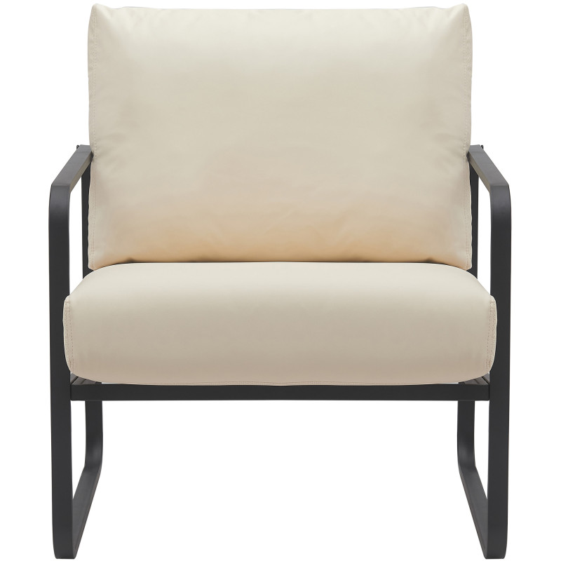 Lounger Manea crème pour cuir artificiel