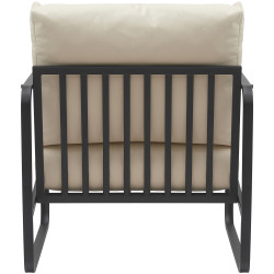 Lounger Manea crème pour cuir artificiel