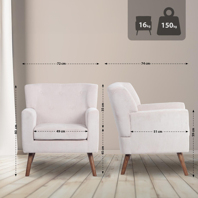Sessel Kioni Cord