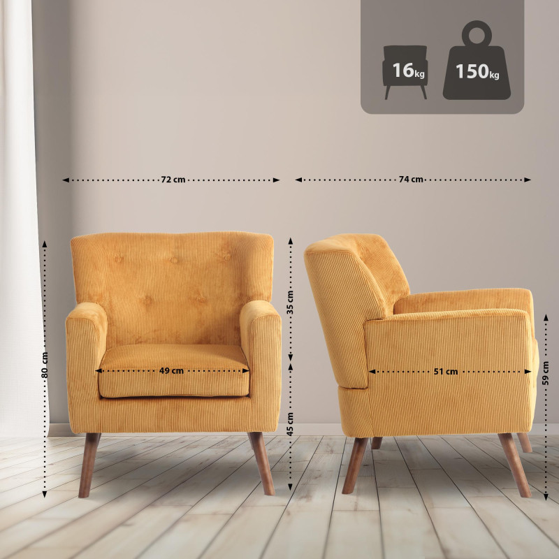 Sessel Kioni Cord