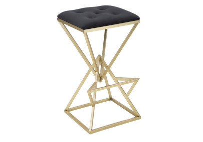 Support de tabouret de bar PIRAMID – Élégance Glam Chic et stabilité design pour votre espace bar
