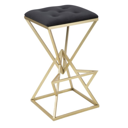 Support de tabouret de bar PIRAMID – Élégance Glam Chic et stabilité design pour votre espace bar