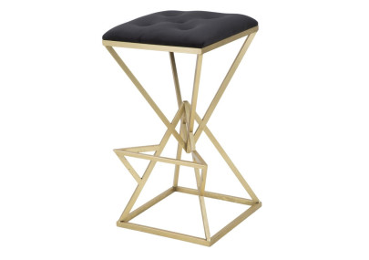 Support de tabouret de bar PIRAMID – Élégance Glam Chic et stabilité design pour votre espace bar
