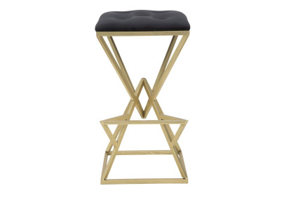 Support de tabouret de bar PIRAMID – Élégance Glam Chic et stabilité design pour votre espace bar