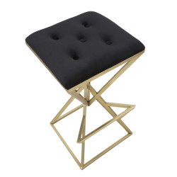 Support de tabouret de bar PIRAMID – Élégance Glam Chic et stabilité design pour votre espace bar