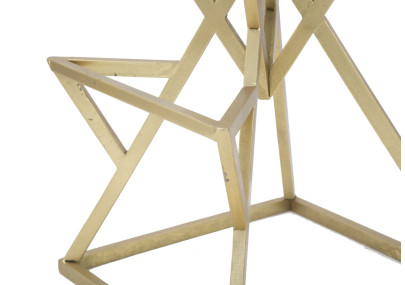 Support de tabouret de bar PIRAMID – Élégance Glam Chic et stabilité design pour votre espace bar