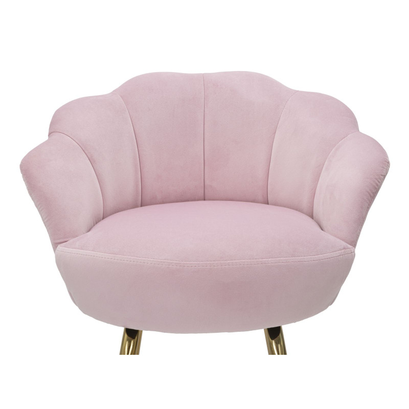 Tabouret de bar VIENNA rose – Touche Glamour et confort raffiné pour votre bar