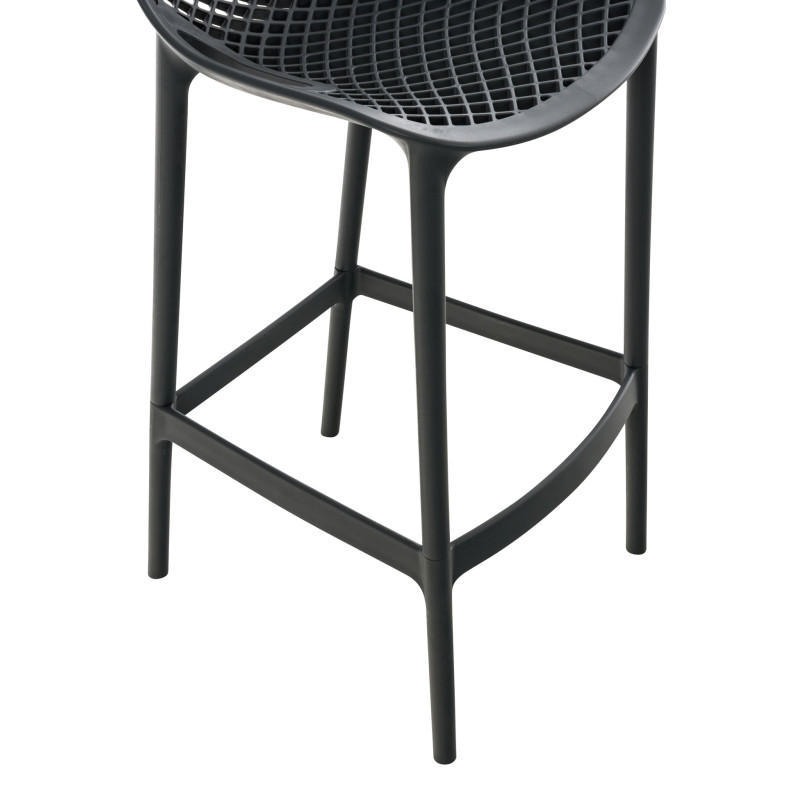 Ensemble de 2 tabourets de bar Air gris foncé