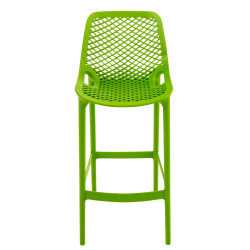 Ensemble de 2 tabourets de bar Air vert