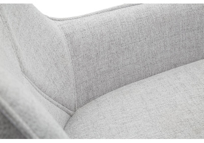 Ensemble de 2 tabourets de bar gris – Élégance et confort Glam pour votre bar ou cuisine