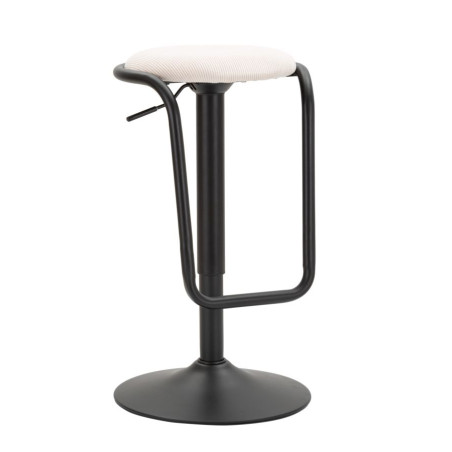 Tabouret de bar réhausseur DESTINY blanc – Design moderne et hauteur réglable pour cuisine contemporaine