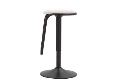 Tabouret de bar réhausseur DESTINY blanc – Design moderne et hauteur réglable pour cuisine contemporaine
