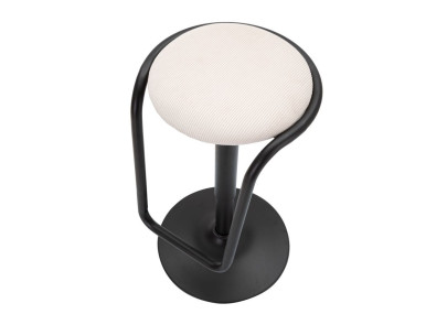 Tabouret de bar réhausseur DESTINY blanc – Design moderne et hauteur réglable pour cuisine contemporaine