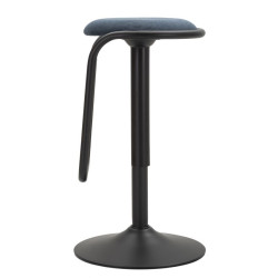 Tabouret de bar réhausseur DESTINY navy – Style moderne et confort ajustable