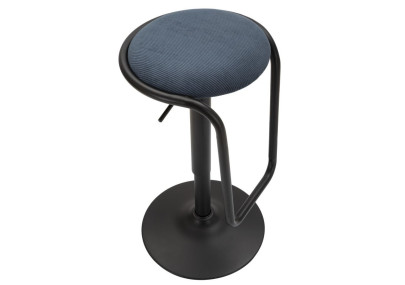 Tabouret de bar réhausseur DESTINY navy – Style moderne et confort ajustable
