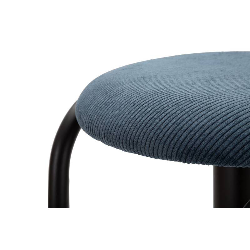 Tabouret de bar réhausseur DESTINY navy – Style moderne et confort ajustable