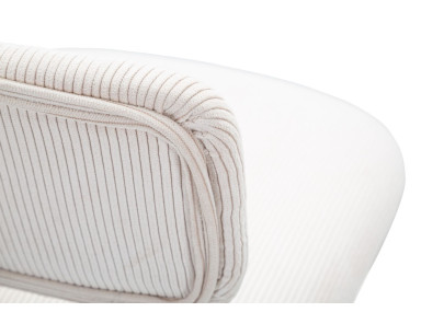 Tabouret de bar relevable blanc clair – Lot de 2, design moderne et fonction relevable