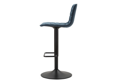 Tabouret de bar relevable haut bleu marine – Lot de 2, confort réglable et style moderne chic