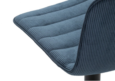 Tabouret de bar relevable haut bleu marine – Lot de 2, confort réglable et style moderne chic