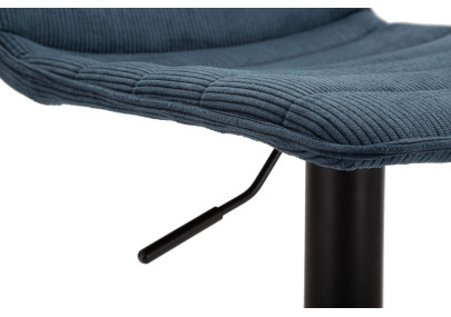 Tabouret de bar relevable haut bleu marine – Lot de 2, confort réglable et style moderne chic