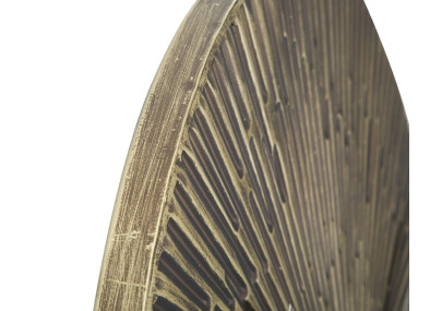 Cercle du Destin – Horloge Murale Industrielle Ø50x3,5 cm