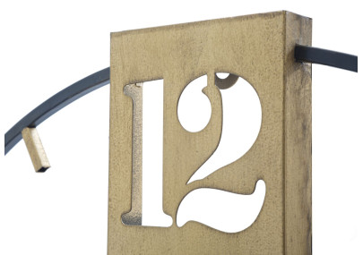 Soleil Doré du Temps – Horloge Murale Glam Ø60x4,5 cm