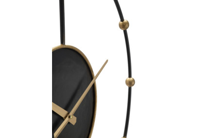 Perle du Crépuscule – Horloge Murale Glam Ø61x4,5 cm