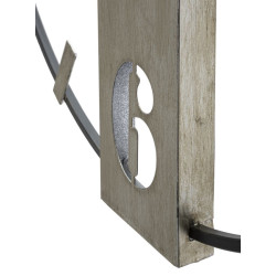 Éclats de Lune – Horloge Murale Glam 61x4,5x63 cm