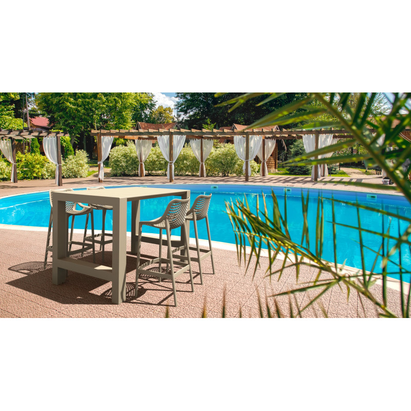 Ensemble de 2 tabourets de bar Air Mud