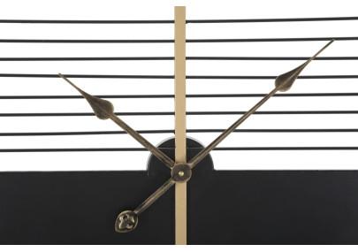 Bâtons de Lumière – Horloge Murale Glam Stick Ø60x4,5 cm