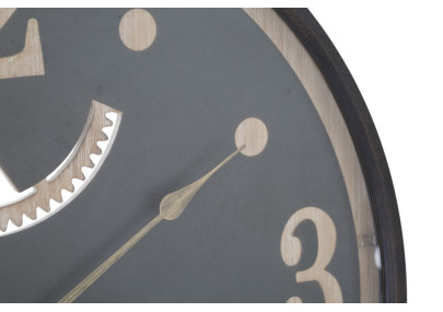 Mystère XXX – Orologio da Parete Industriale Ø67x6,5 cm