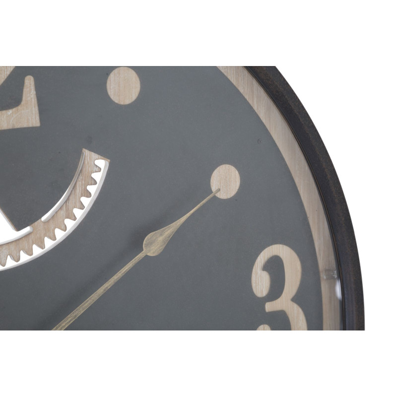 Mystère XXX – Reloj de Pared Industrial Ø67x6,5 cm