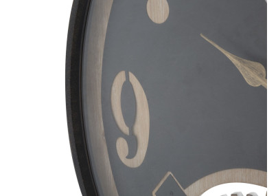 Mystère XXX – Reloj de Pared Industrial Ø67x6,5 cm