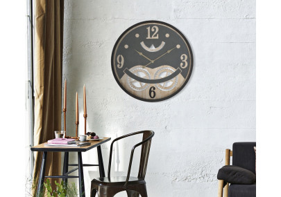 Mystère XXX – Relógio de Parede Industrial Ø67x6,5 cm