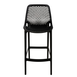 Lot de 2 tabourets de bar Air, noirs