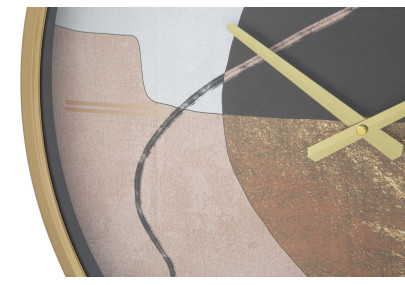 Passione Rossa del Tempo – Orologio da Parete Glam Ø60x6 cm