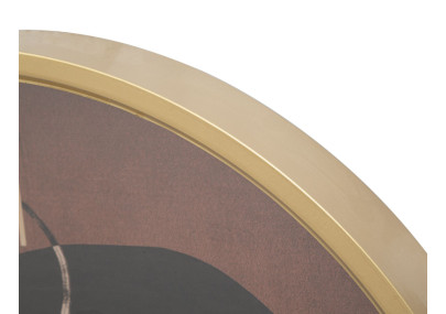 Passione Rossa del Tempo – Orologio da Parete Glam Ø60x6 cm