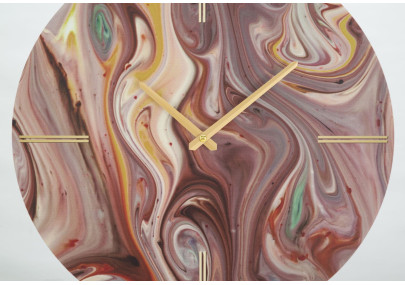 Reflets Miroir – Orologio da Parete Glam Mix Ø60x5 cm