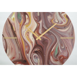 Reflets Miroir – Reloj de Pared Glam Mix Ø60x5 cm