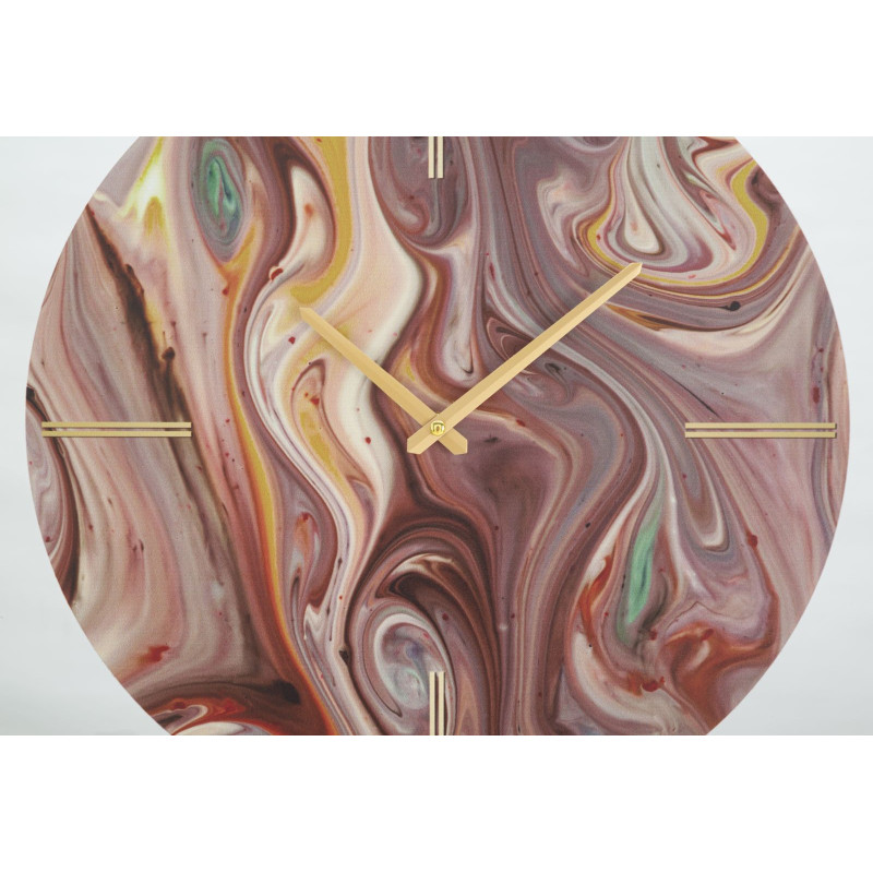 Reflets Miroir – Orologio da Parete Glam Mix Ø60x5 cm
